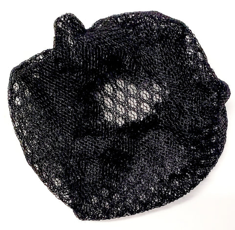 Stretchable Black Hair Bun Net upto 5 inches