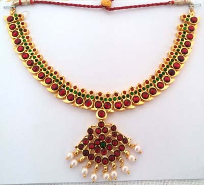 Kuchipudi Bharatanatyam Short Necklace SN2211 Kalanjali