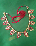 Kuchipudi Bharatanatyam Short Necklace - SN2218