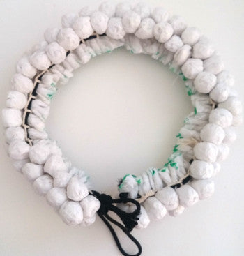 White Paper Jasmine Flower Band Veni Malli