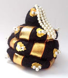 Andaal Kondai Koppu with Gold Lace & Pearls