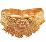 Extra Large Plain Gold Laxmi Waist Belt