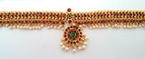 Temple Design Kempu Waist Belt - Oddiyannam