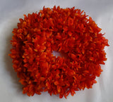 Synthetic Cloth Orange Flower String 1/2 mtr