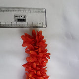 Synthetic Cloth Orange Flower String 1/2 mtr