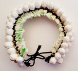 Paper Flower Half White Jasmine Band 3 line