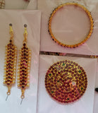 Moon Kemp Dance Jewelry for Kuchipudi Bharatanatyam KIDSET12