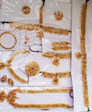 Multi Color Stones Dance Jewelry Set for Kuchipudi Bharatanatyam STNSET808