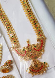 Multi Color Stones Dance Jewelry Set for Kuchipudi Bharatanatyam STNSET808