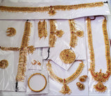 Multi Color Stones Dance Jewelry Set for Kuchipudi Bharatanatyam STNSET808