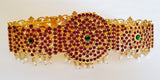 Temple Design Kempu Waist Belt - Oddiyannam