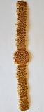 Temple Design Kempu Waist Belt - Oddiyannam