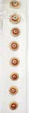 Multi Color Stones Flower Jada Billa 9 Piece