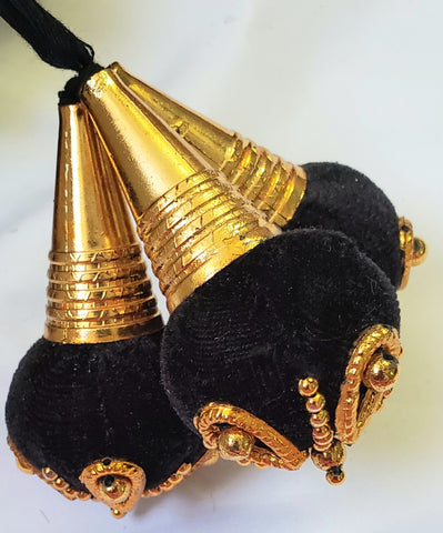 Fancy Jada Gantalu Kunjalam Gold beads - KUPPUF14