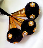 Fancy Jada Gantalu Kunjalam Gold beads - KUPPUF13