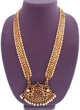 Temple Design Long Necklace Haaram - LN2020