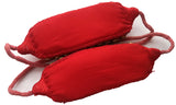 1 Line Red Cloth Ankle Bells Ghungroo-KTHKSAL1L