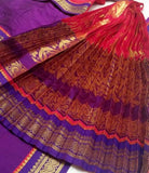 Bharatanatyam Dress Dark Red Purple