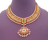 Kuchipudi Bharatanatyam Short Necklace - SN2227R