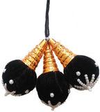 Folk Dance Fancy Jada Gantalu White Beads KUPPUF16