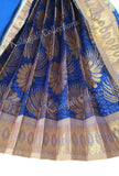 blue kuchipudi costumes
