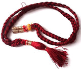 Maroon Thread for Long Necklace