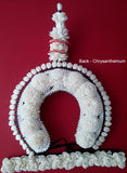 odissi dance hair decoration