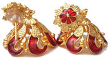 Kerala Style Palakka Earrings - EJK2603R