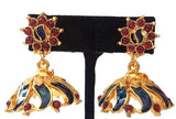 Kerala Style Palakka Earrings - EJK2605B