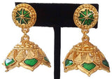 Kerala Style Palakka Earrings - EJK2607G