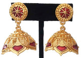 Kerala Style Palakka Earrings - EJK2607R