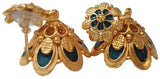 Kerala Style Palakka Earrings - EJK2608B