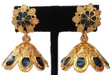 Kerala Style Palakka Earrings - EJK2609B