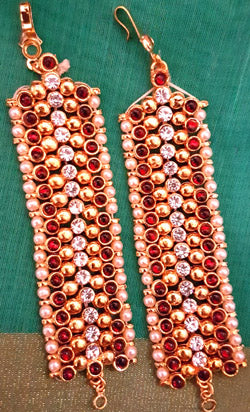 Jhumki Ear Extension Mattal Chain - JE3010