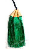 Metalic Shining Fancy Kunjalam -  Dark Green