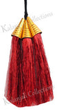Metalic Shining Fancy Kunjalam -  Red