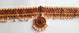 Temple Design Kempu Waist Belt - Oddiyannam