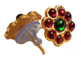 Kempu Jhumki Studs - JMKSTUD2
