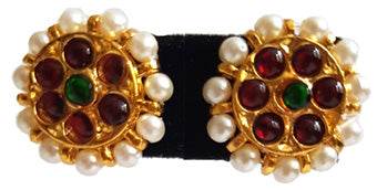 Pearl Kempu Jhumki Studs - JMKSTUD1