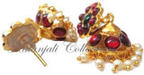 Kempu Pearl Jhumki Earrings - JMK2506