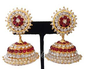 Jhumki Earrings - JMK2519R