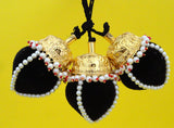 Temple Style Pearls String Jada Kuppulu KUPPU19
