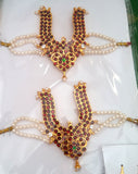 Kemp Stone Dance Jewelry for Kuchipudi Bharatanatyam KMPSET519