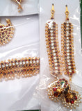 Kemp Stone Dance Jewelry for Kuchipudi Bharatanatyam KMPSET519