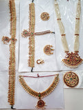 Multi Color Jewelry Set Kuchipudi Bharatanatyam KMPSET517
