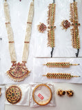 Multi Color Jewelry Set Kuchipudi Bharatanatyam KMPSET517