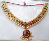 Multi Color Jewelry Set Kuchipudi Bharatanatyam KMPSET517