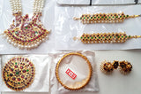 Multi Color Jewelry Set Kuchipudi Bharatanatyam KMPSET517