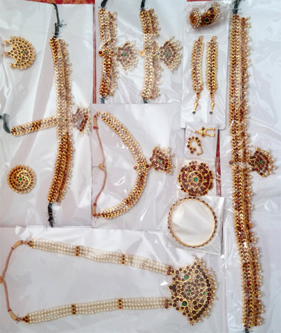 Kemp Jewelry Set for Kuchipudi Bharatanatyam KMPSET512