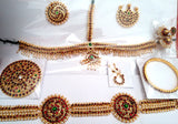 12pc Dance Jewelry Set - Kuchipudi Bharatanatyam KMPSET503